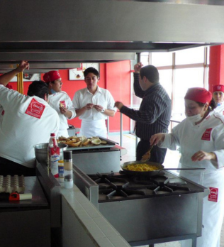 El sabor del éxito se cocina aquí